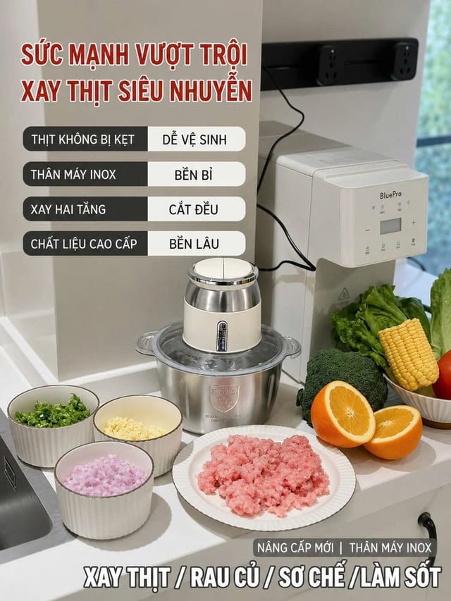 Máy xay đa năng Chaoren trọn bộ